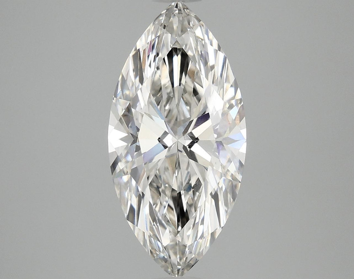 3.08 Carat Marquise Shaped Ideal Cut VS1 IGI Certified Lab Grown Diamond