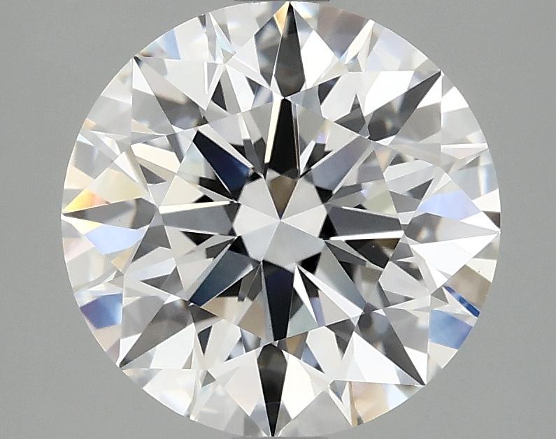 3.08 Carat Round Shaped Ideal Cut VVS2 IGI Certified Lab Grown Diamond