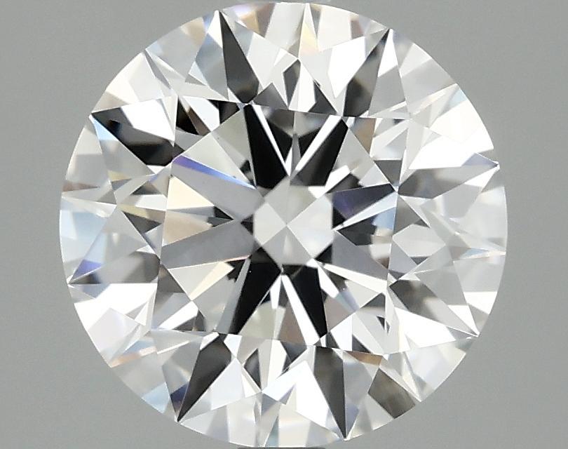 3.03 Carat Round Shaped Excellent Cut VVS2 IGI Certified Lab Grown Diamond