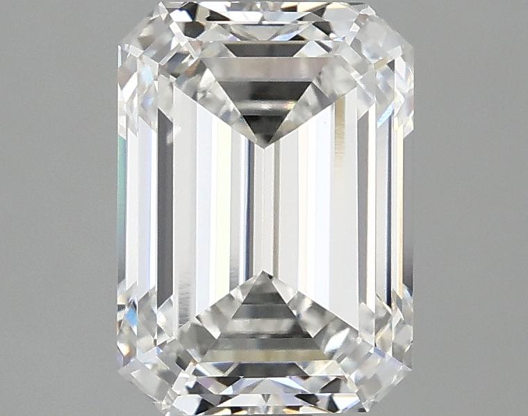 2.54 Carat Emerald Shaped Excellent Cut VVS2 IGI Certified Lab Grown Diamond