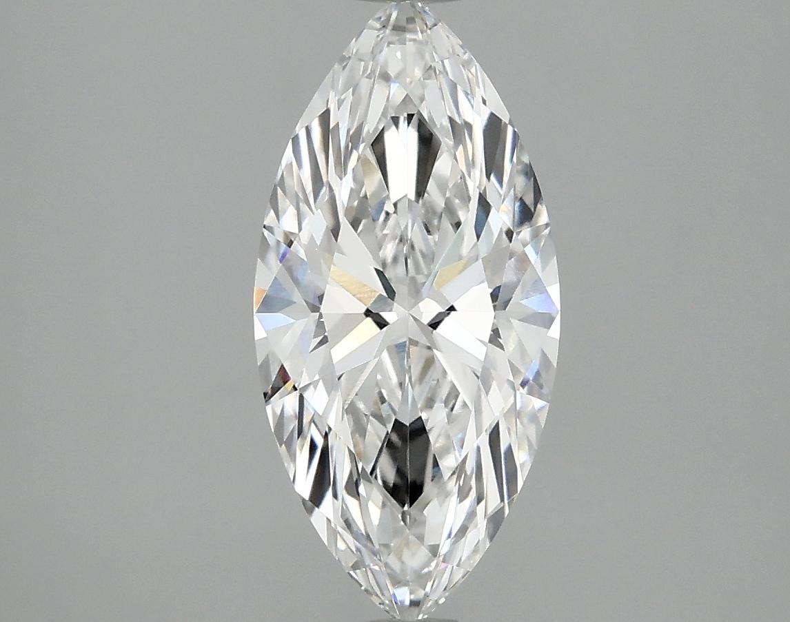 2.01 Carat Marquise Shaped Excellent Cut VVS2 IGI Certified Lab Grown Diamond