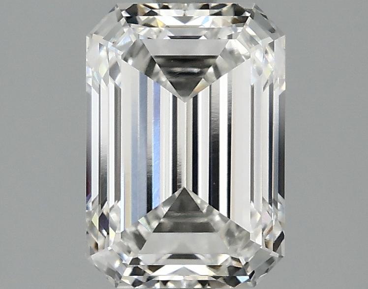 2.05 Carat Emerald Shaped Ideal Cut VVS2 IGI Certified Lab Grown Diamond