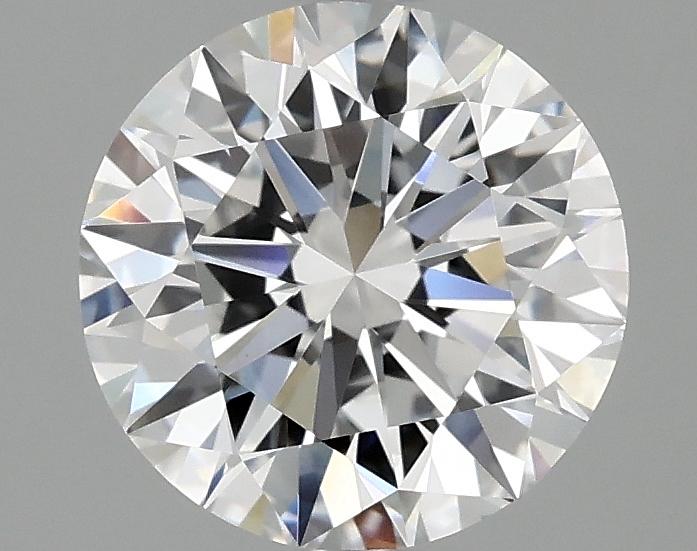 2.03 Carat Round Shaped Excellent Cut VVS2 IGI Certified Lab Grown Diamond