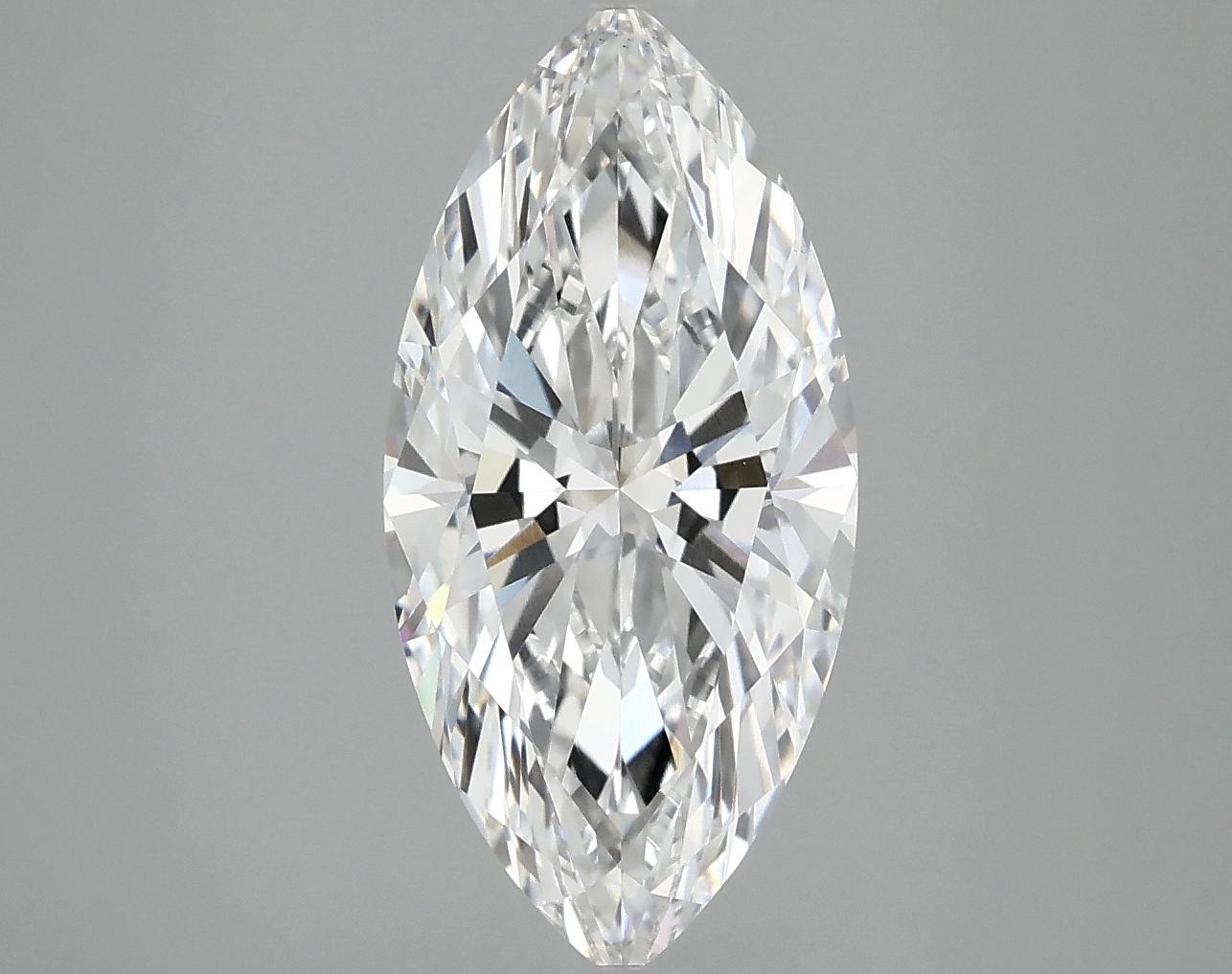 3.04 Carat Marquise Shaped Excellent Cut VS1 IGI Certified Lab Grown Diamond