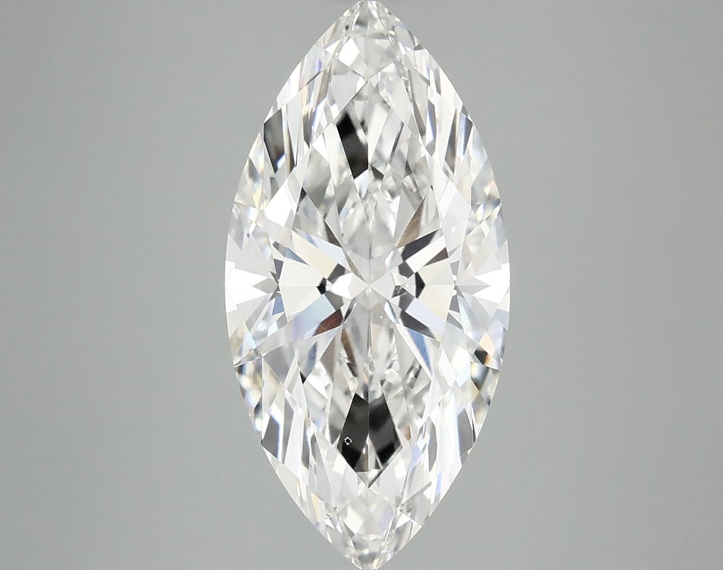 3.89 Carat Marquise Shaped Ideal Cut VS1 IGI Certified Lab Grown Diamond