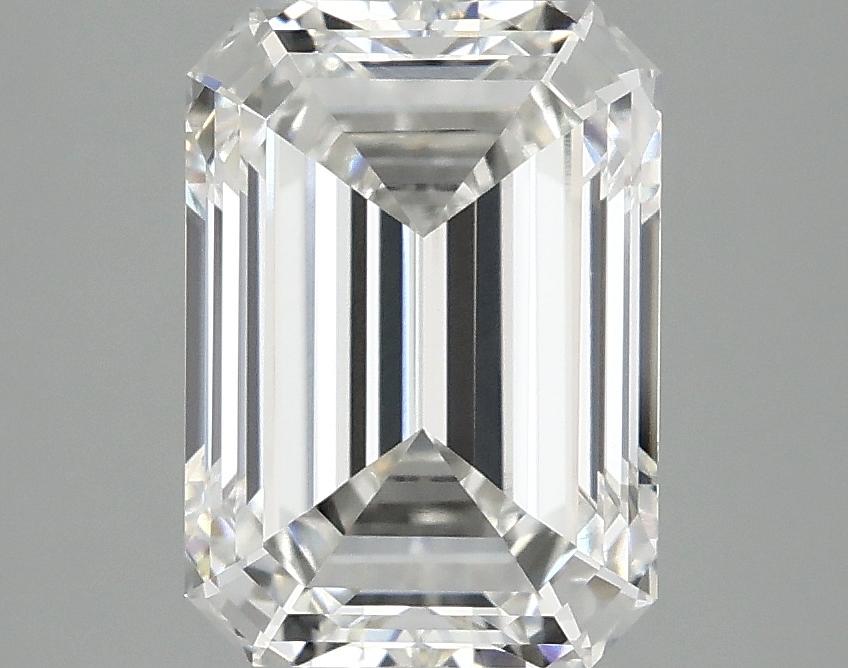 3.13 Carat Emerald Shaped Ideal Cut VVS2 IGI Certified Lab Grown Diamond
