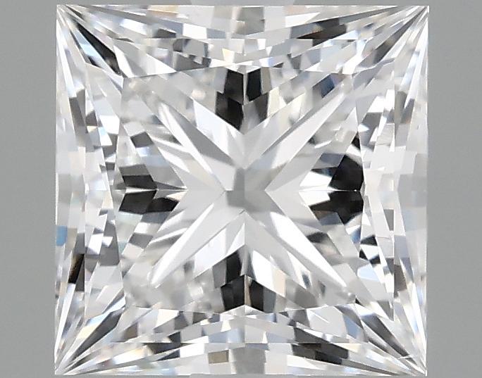 2.03 Carat Princess Shaped Ideal Cut VS1 IGI Certified Lab Grown Diamond