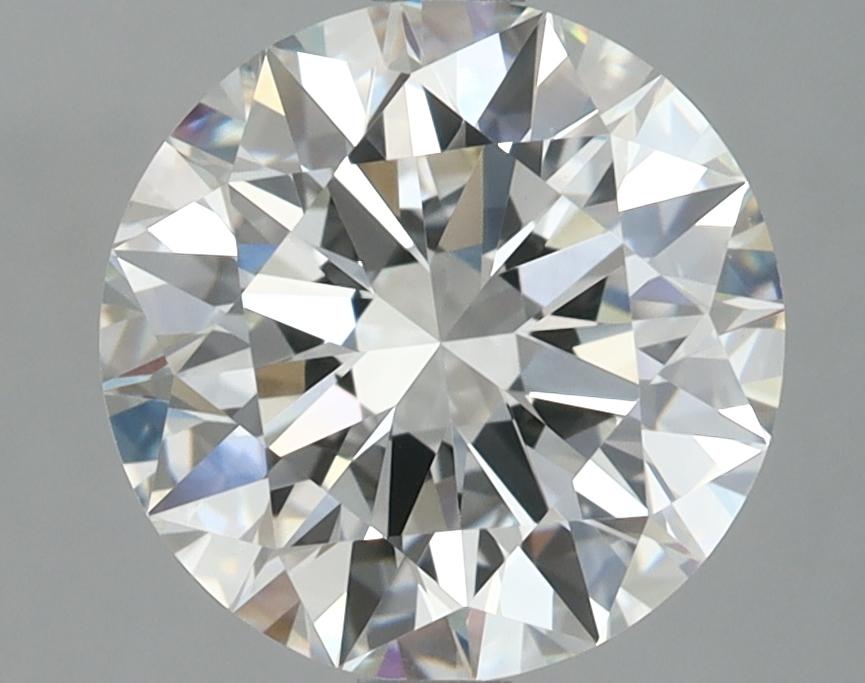 2.93 Carat Round Shaped Ideal Cut VVS2 IGI Certified Lab Grown Diamond