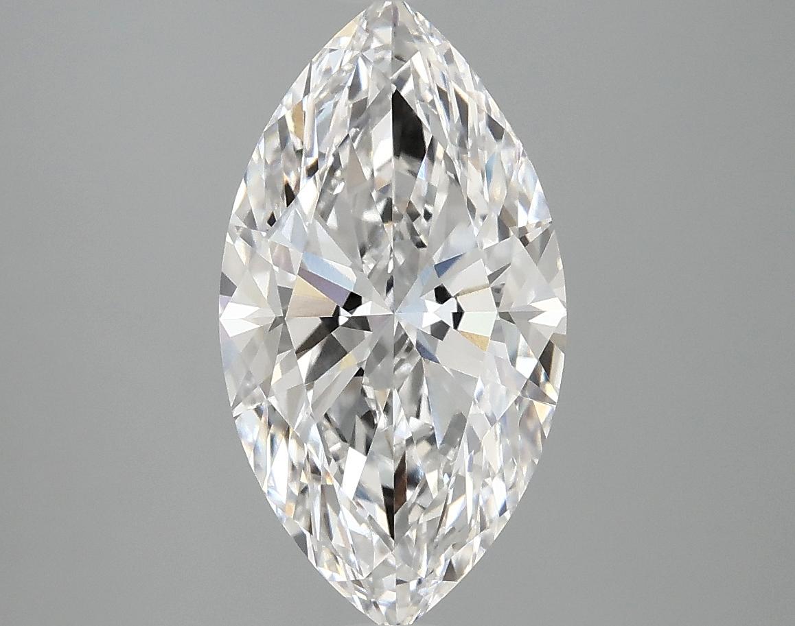 3.01 Carat Marquise Shaped Excellent Cut VVS2 IGI Certified Lab Grown Diamond