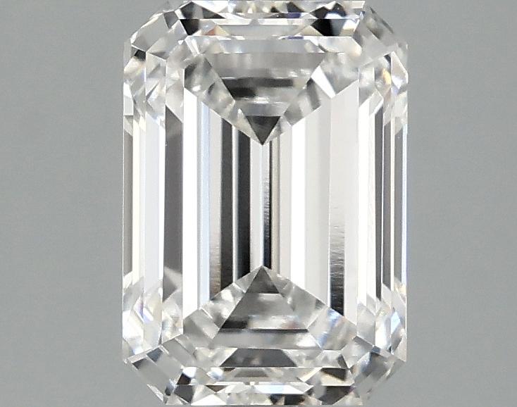 2.09 Carat Emerald Shaped Ideal Cut VVS1 IGI Certified Lab Grown Diamond