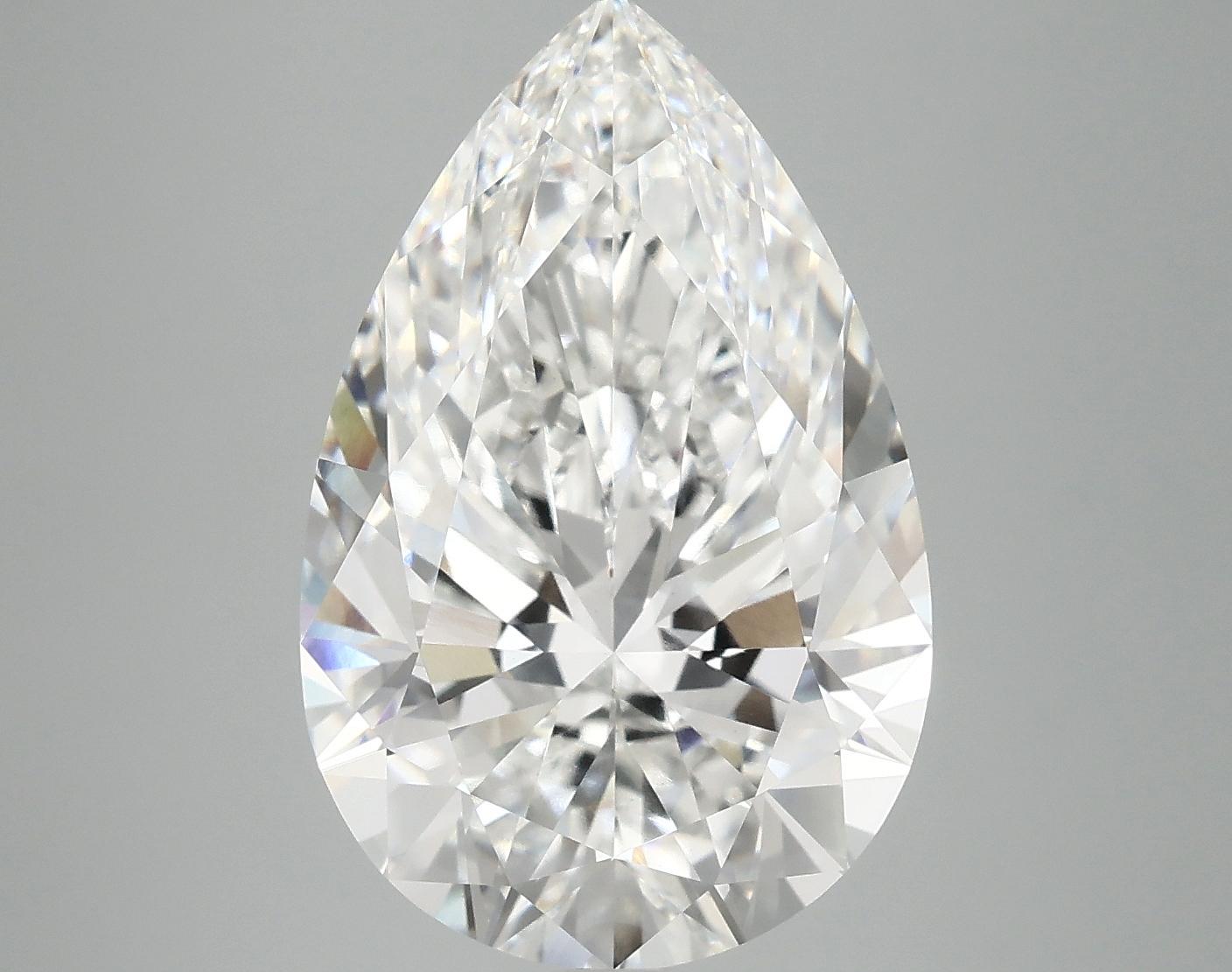 7.19 Carat Pear Shaped Ideal Cut VS1 IGI Certified Lab Grown Diamond