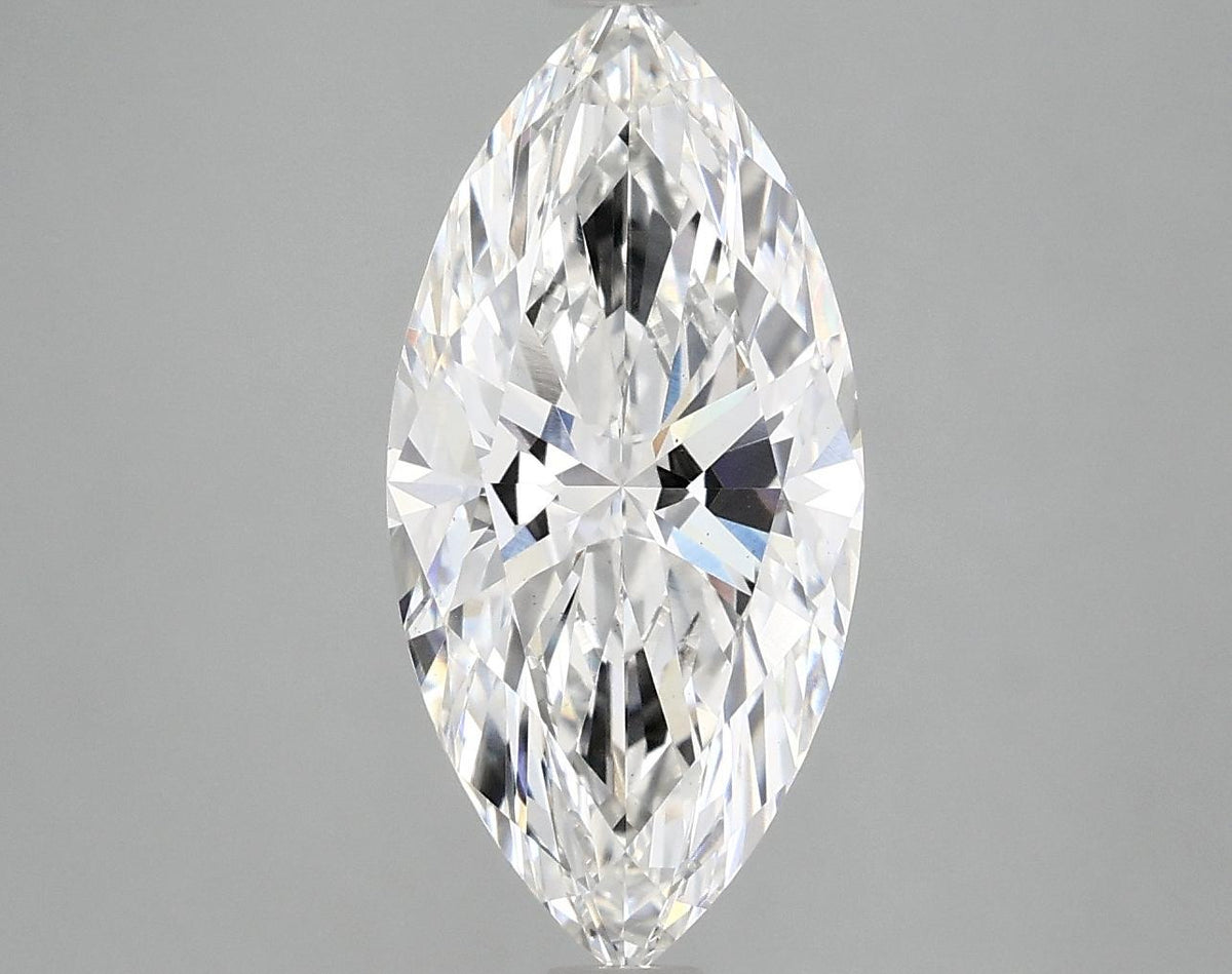 3.05 Carat Marquise Shaped Excellent Cut VS2 IGI Certified Lab Grown Diamond