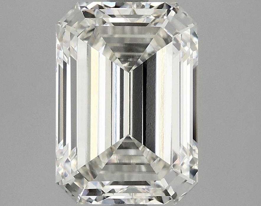 3.41 Carat Emerald Shaped Ideal Cut VVS2 IGI Certified Lab Grown Diamond