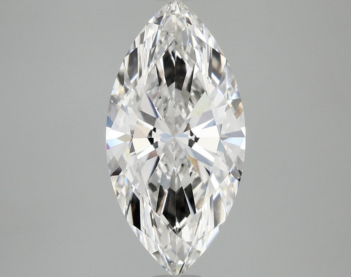3.04 Carat Marquise Shaped Ideal Cut VS1 IGI Certified Lab Grown Diamond