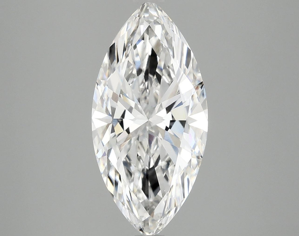 3.01 Carat Marquise Shaped Excellent Cut VVS1 IGI Certified Lab Grown Diamond