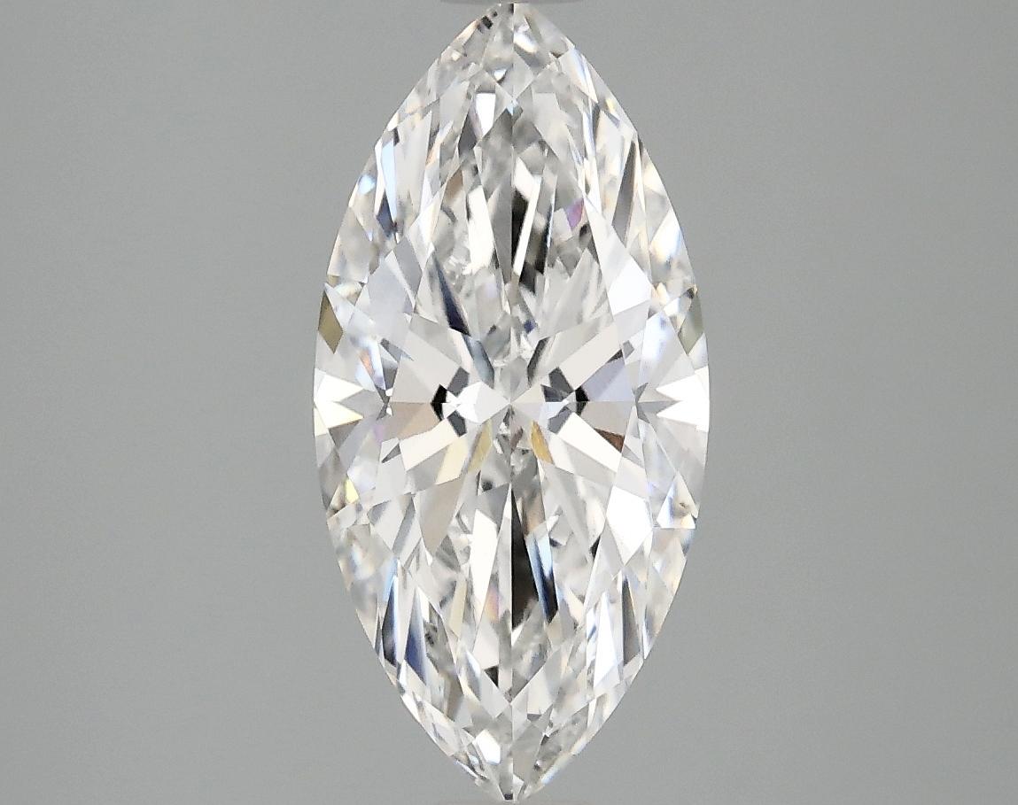 2.0 Carat Marquise Shaped Excellent Cut VVS2 IGI Certified Lab Grown Diamond