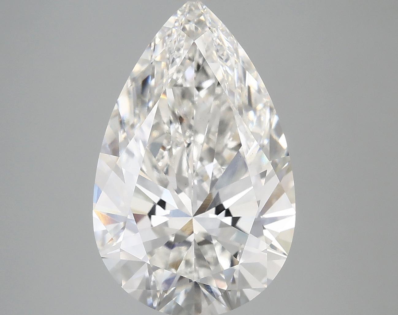 5.0 Carat Pear Shaped Ideal Cut VS1 IGI Certified Lab Grown Diamond