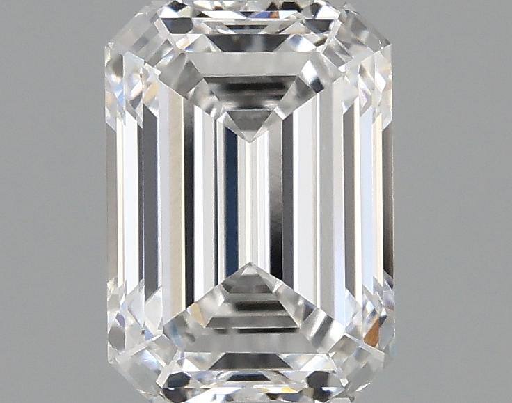 1.1 Carat Emerald Shaped Ideal Cut VVS2 IGI Certified Lab Grown Diamond