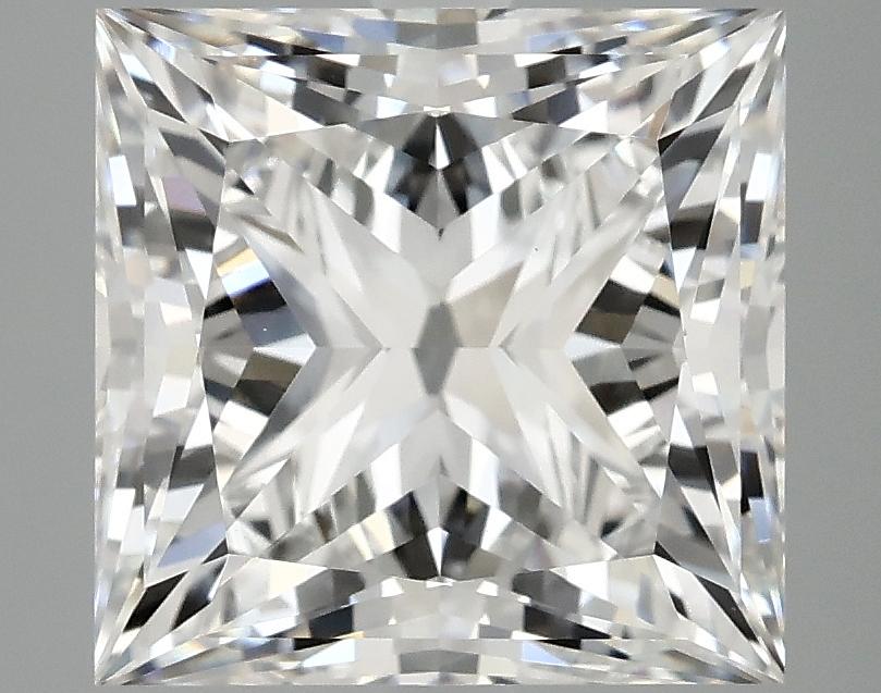 5.08 Carat Princess Shaped Ideal Cut VS1 IGI Certified Lab Grown Diamond