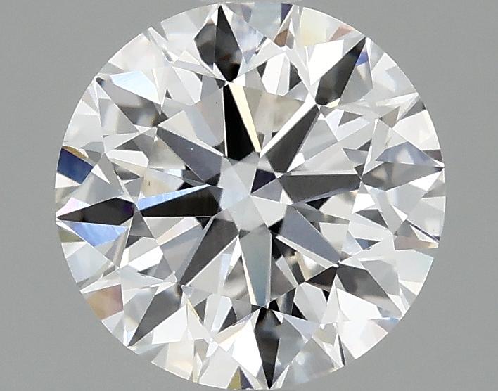2.08 Carat Round Shaped Excellent Cut VS1 IGI Certified Lab Grown Diamond