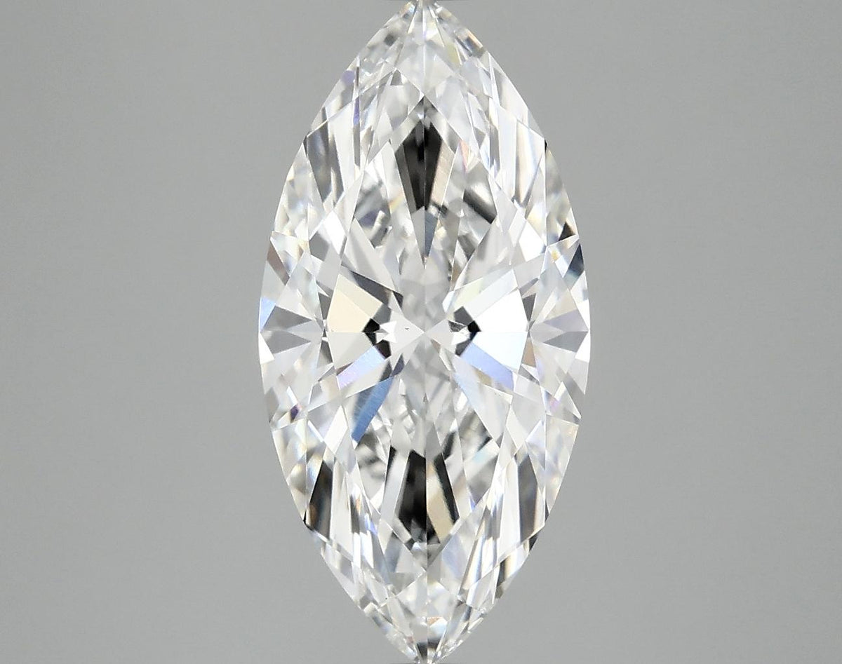 3.08 Carat Marquise Shaped Ideal Cut VS1 IGI Certified Lab Grown Diamond