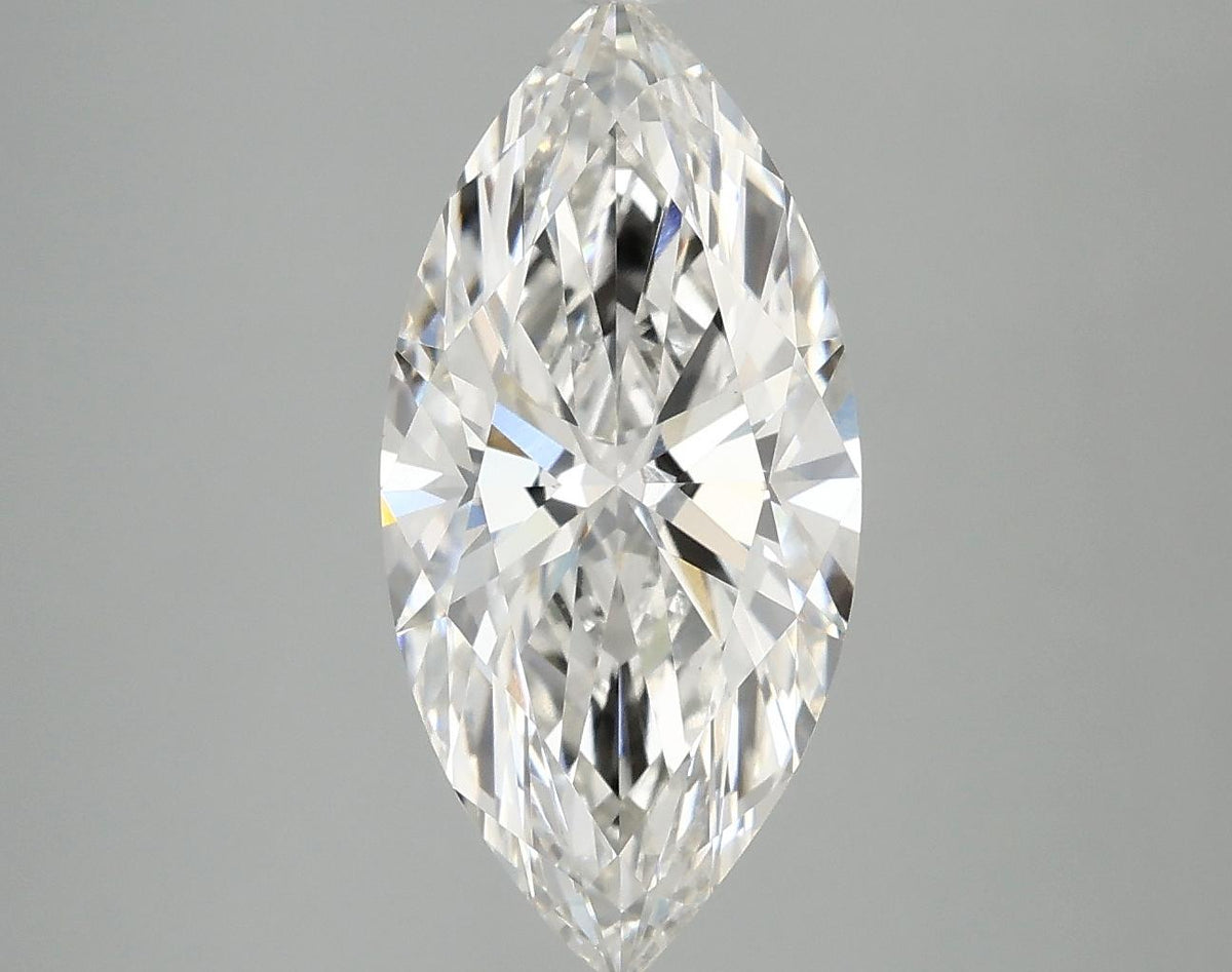 3.0 Carat Marquise Shaped Excellent Cut VVS2 IGI Certified Lab Grown Diamond