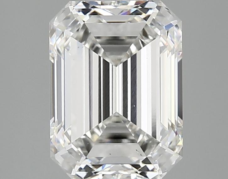 2.95 Carat Emerald Shaped Excellent Cut VS2 IGI Certified Lab Grown Diamond