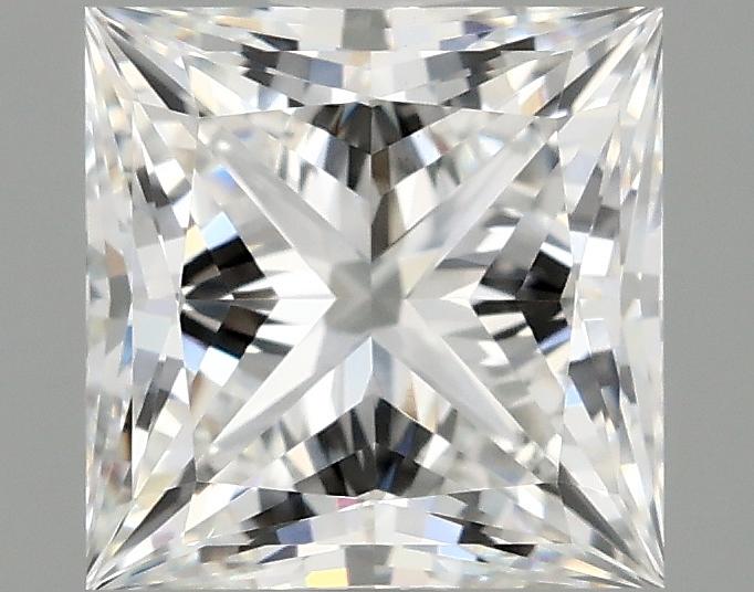 1.57 Carat Princess Shaped Ideal Cut VVS2 IGI Certified Lab Grown Diamond
