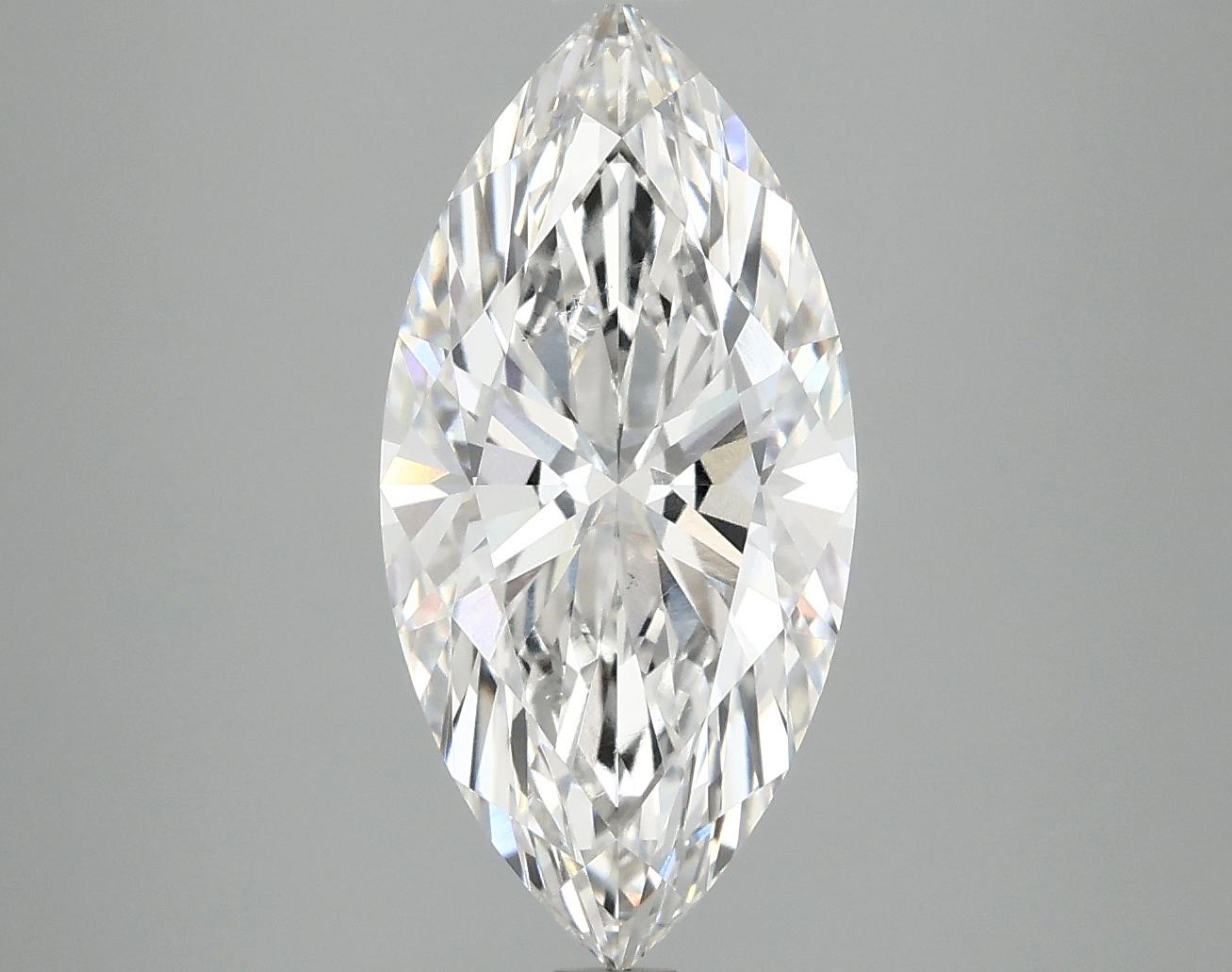 3.08 Carat Marquise Shaped Ideal Cut VS1 IGI Certified Lab Grown Diamond