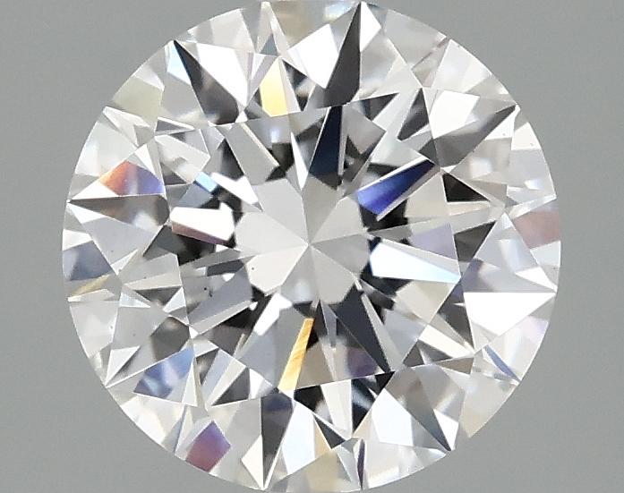 2.09 Carat Round Shaped Ideal Cut VS2 IGI Certified Lab Grown Diamond
