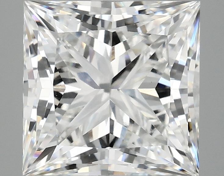 3.77 Carat Princess Shaped Ideal Cut VS1 IGI Certified Lab Grown Diamond