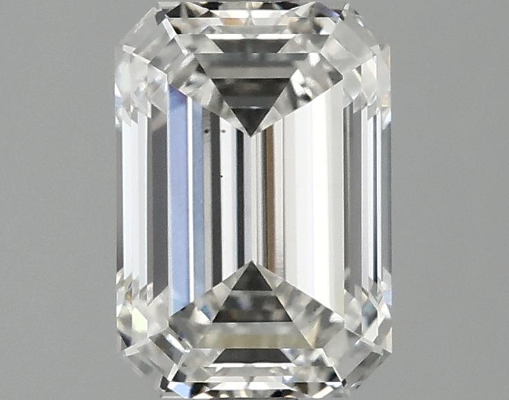 2.1 Carat Emerald Shaped Ideal Cut VS2 IGI Certified Lab Grown Diamond