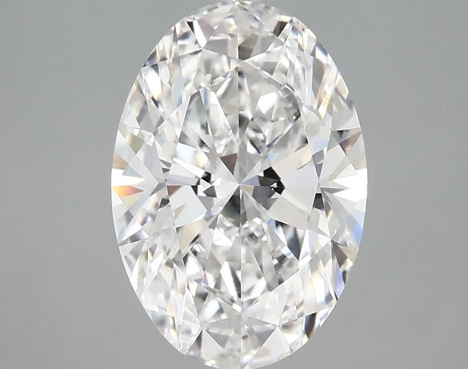 2.5 Carat Oval Shaped Ideal Cut VVS2 IGI Certified Lab Grown Diamond