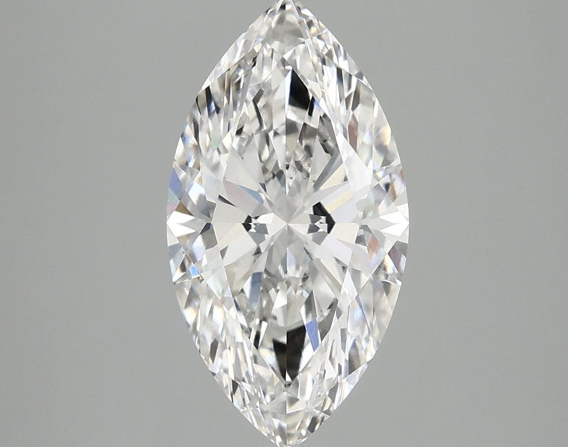 2.52 Carat Marquise Shaped Excellent Cut VS1 IGI Certified Lab Grown Diamond