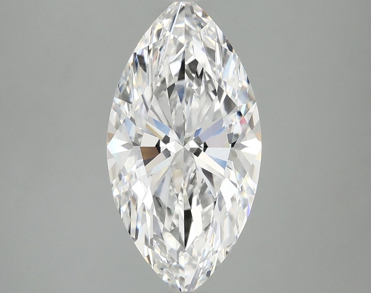 3.01 Carat Marquise Shaped Ideal Cut VVS2 IGI Certified Lab Grown Diamond