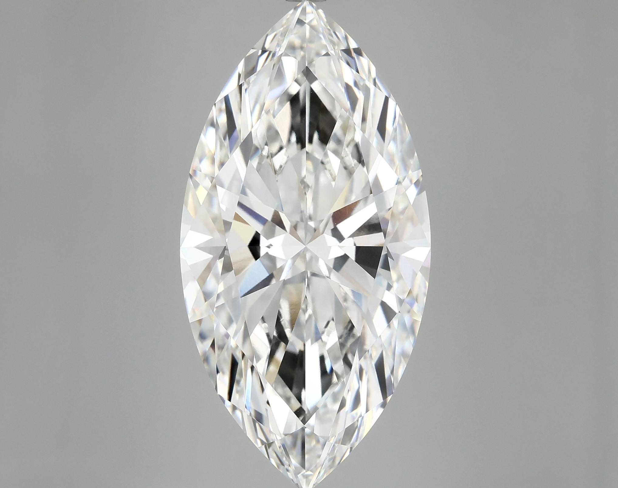 12.49 Carat Marquise Shaped Ideal Cut VVS2 IGI Certified Lab Grown Diamond