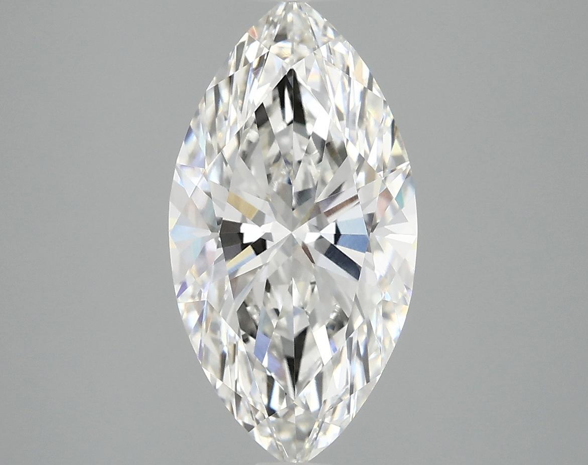 2.54 Carat Marquise Shaped Ideal Cut VVS2 IGI Certified Lab Grown Diamond