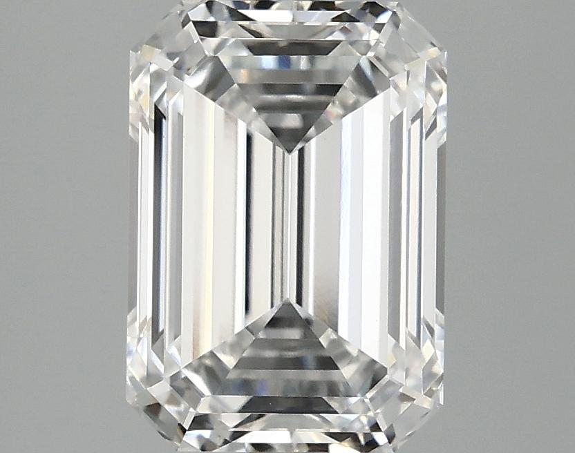 3.07 Carat Emerald Shaped Ideal Cut VVS2 IGI Certified Lab Grown Diamond