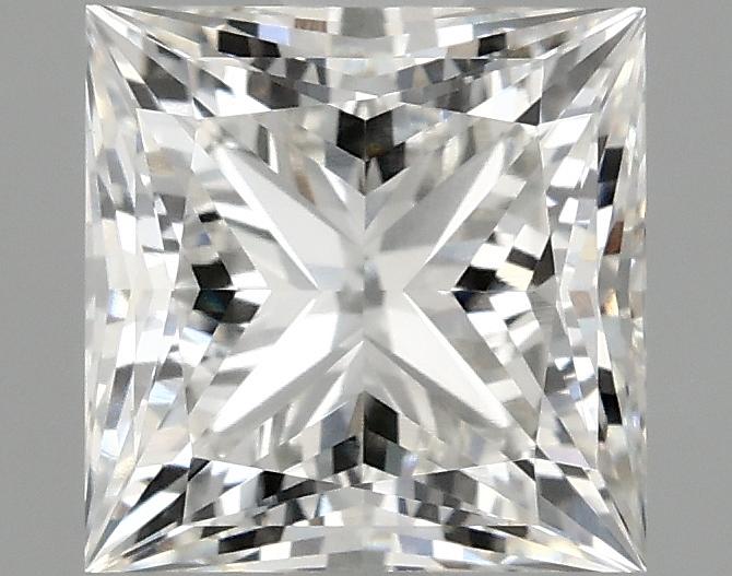 1.55 Carat Princess Shaped Ideal Cut VVS2 IGI Certified Lab Grown Diamond