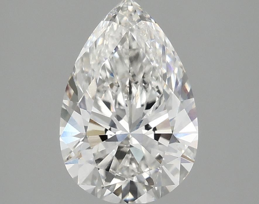1.91 Carat Pear Shaped Excellent Cut VVS2 IGI Certified Lab Grown Diamond
