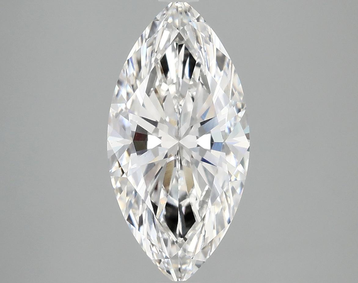 2.5 Carat Marquise Shaped Ideal Cut VVS2 IGI Certified Lab Grown Diamond