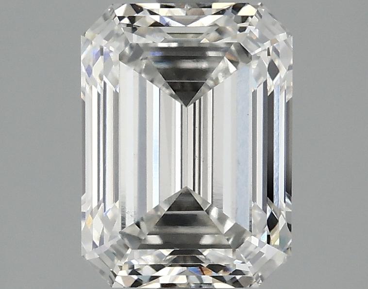 2.49 Carat Emerald Shaped Excellent Cut VS2 IGI Certified Lab Grown Diamond