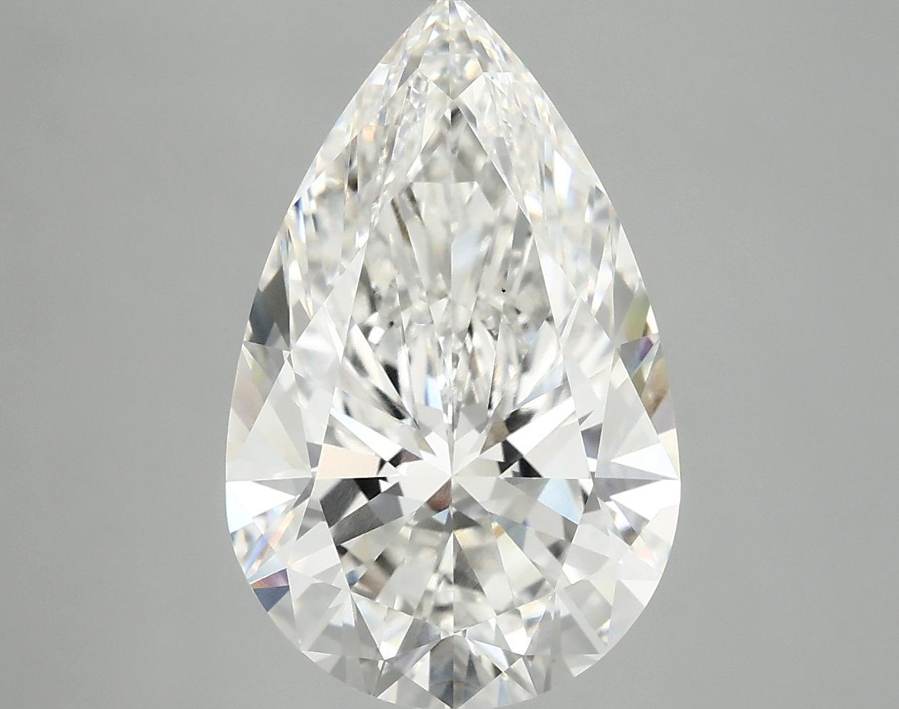 5.02 Carat Pear Shaped Ideal Cut VS1 IGI Certified Lab Grown Diamond