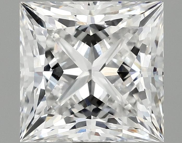 2.08 Carat Princess Shaped Ideal Cut VS1 IGI Certified Lab Grown Diamond