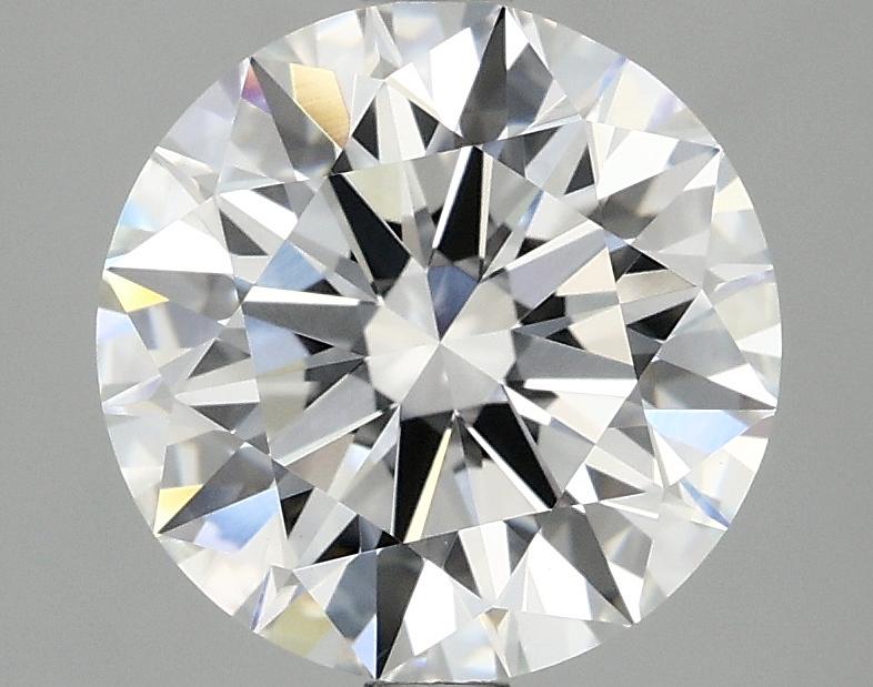 3.05 Carat Round Shaped Excellent Cut VVS2 IGI Certified Lab Grown Diamond