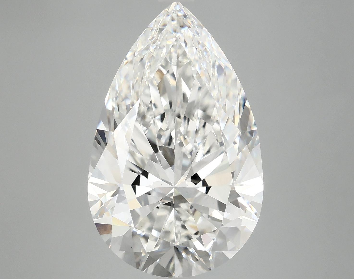 7.11 Carat Pear Shaped Ideal Cut VS1 IGI Certified Lab Grown Diamond