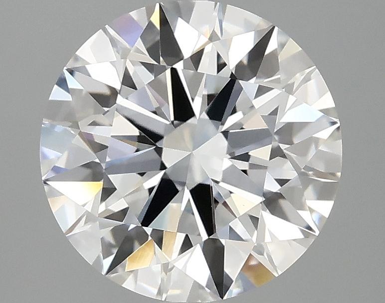 2.87 Carat Round Shaped Excellent Cut VVS2 IGI Certified Lab Grown Diamond