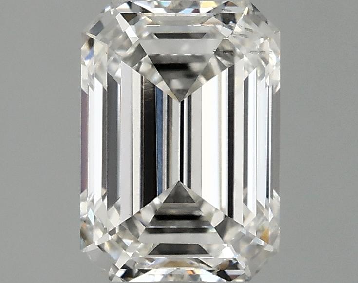 2.02 Carat Emerald Shaped Ideal Cut VS2 IGI Certified Lab Grown Diamond