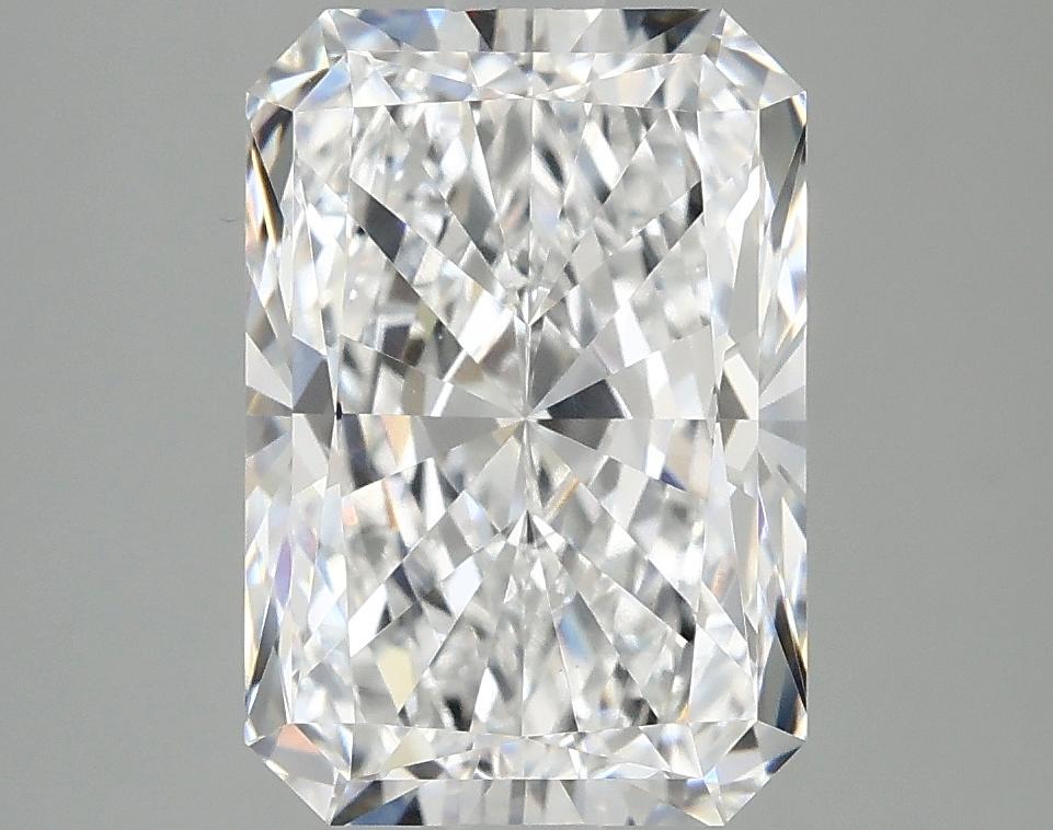 3.78 Carat Radiant Shaped Ideal Cut VVS2 IGI Certified Lab Grown Diamond