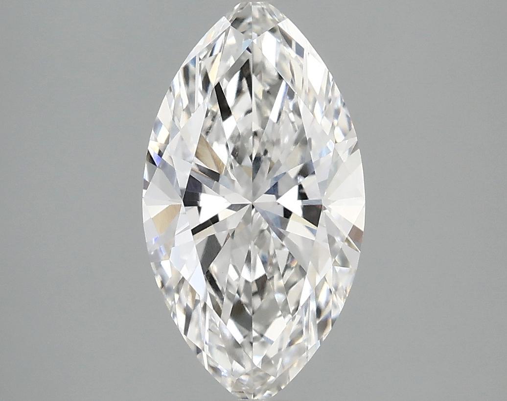 2.0 Carat Marquise Shaped Excellent Cut VVS2 IGI Certified Lab Grown Diamond